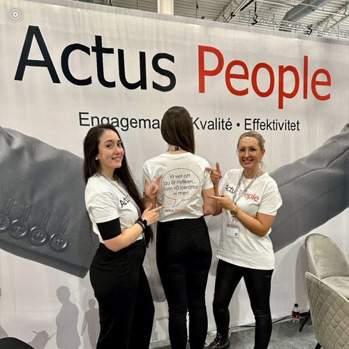 Teamet på Actus