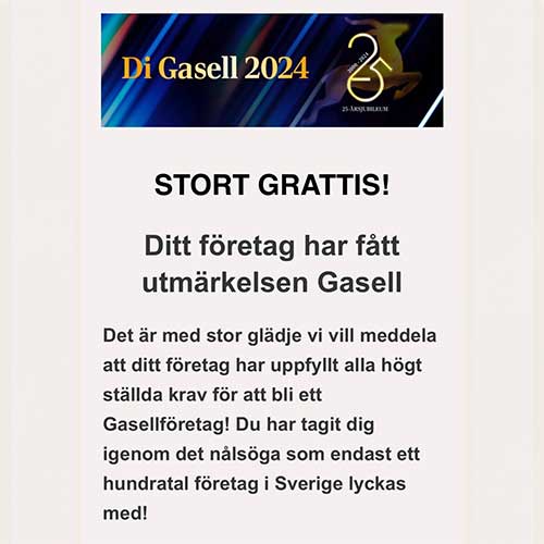 Gasell utmärkelse
