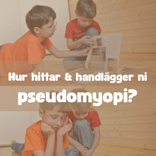 Barn som läser i böcker